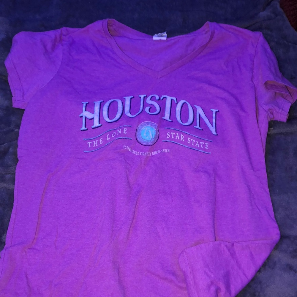 Houston Pink T Shirt